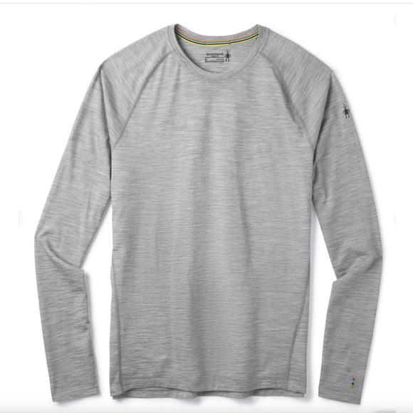SMARTWOOL Merino 150 Crew Neck Base Layer in Light Gray - L - Picture 1 of 8